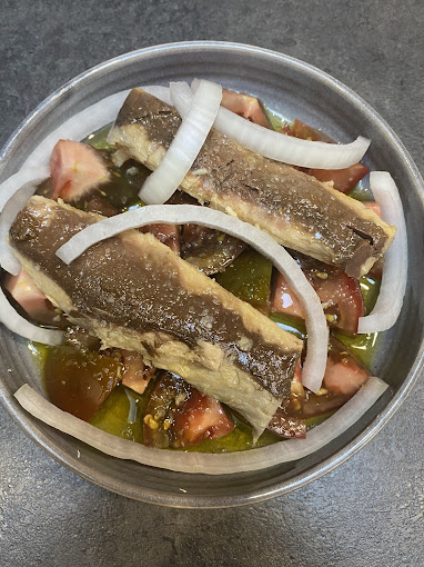 Sardines marinées