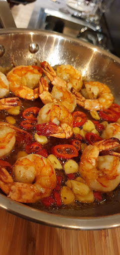 Gambas sautées