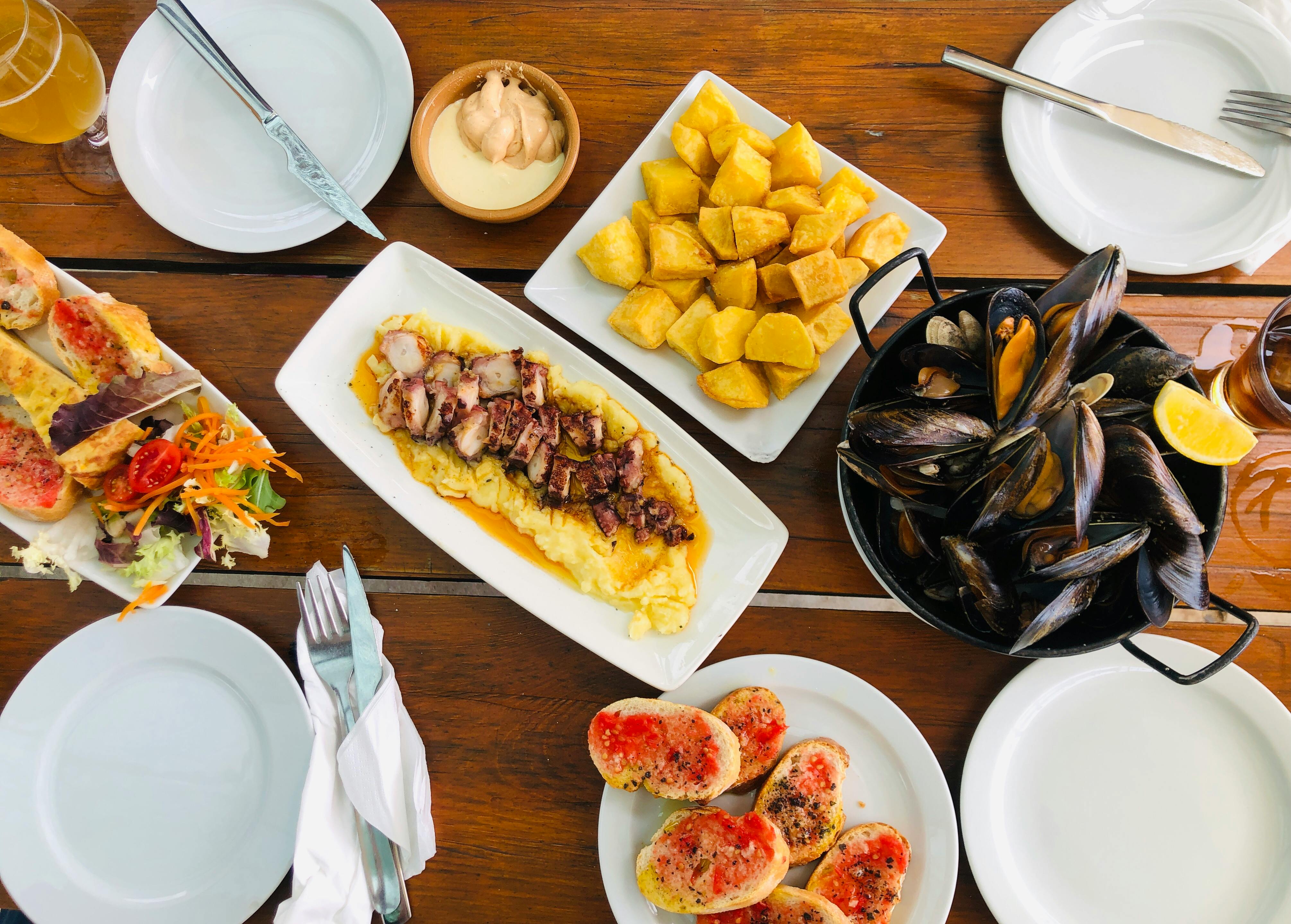 Tapas spread